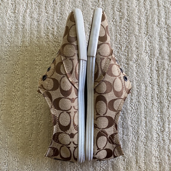 Coach Katie Slip On Signature Sneakers - Picture 8 of 11